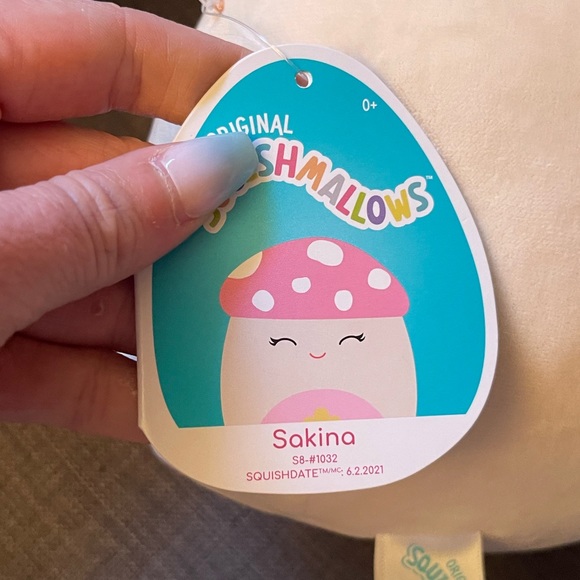 Sakina flower -top mushroom squishmallow - Picture 2 of 3